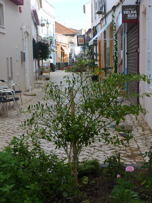 Side street off main square - Ferragudo